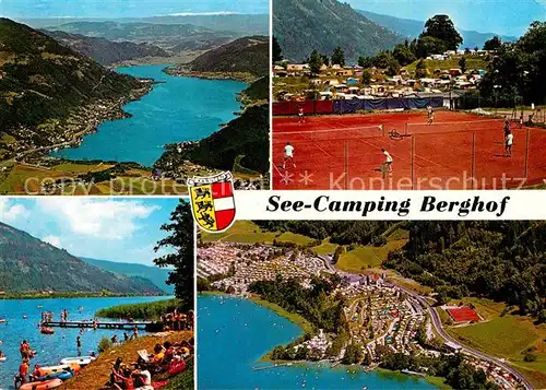 AK / Ansichtskarte Heiligengestade See Camping Beghof Fliegeraufnahme