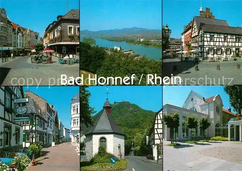 AK / Ansichtskarte Bad Honnef Hauptstrasse Altes Standesamt Rhoendorf Drachenfels Kat. Bad Honnef
