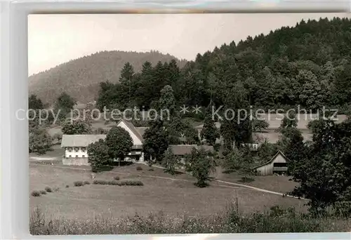 AK / Ansichtskarte Zell Harmersbach Teilansicht Kat. Zell am Harmersbach