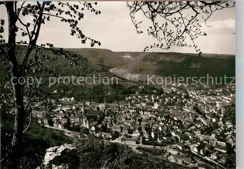 AK / Ansichtskarte Urach Bad Panorama Kat. Bad Urach