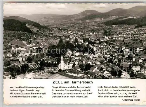 AK / Ansichtskarte Zell Harmersbach Panorama Kat. Zell am Harmersbach