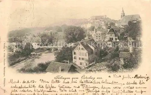 AK / Ansichtskarte Tuebingen Panorama vom oesterberg Kat. Tuebingen