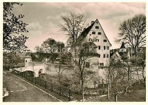 AK / Ansichtskarte Kilchberg Tuebingen Schloss Kat. Tuebingen