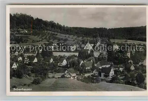 AK / Ansichtskarte Bebenhausen Tuebingen Panorama Kat. Tuebingen