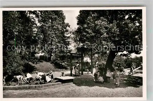 AK / Ansichtskarte Tuebingen Kinderheim aerztliche Mission Kinderspielplatz Kat. Tuebingen