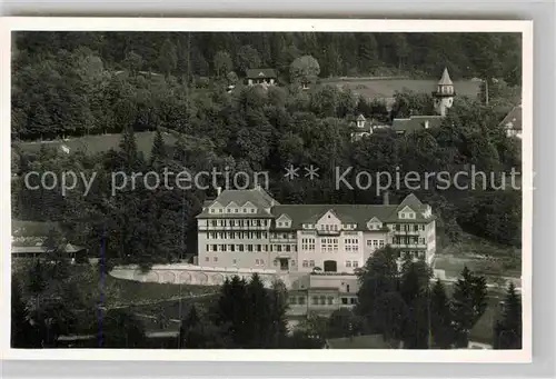 AK / Ansichtskarte Urach Bad Hotel am Berg Erholungsheim Kat. Bad Urach