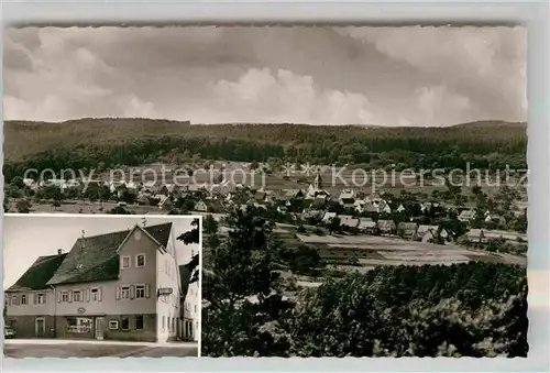 AK / Ansichtskarte Hagelloch Gasthaus zur Rose Panorama Kat. Tuebingen