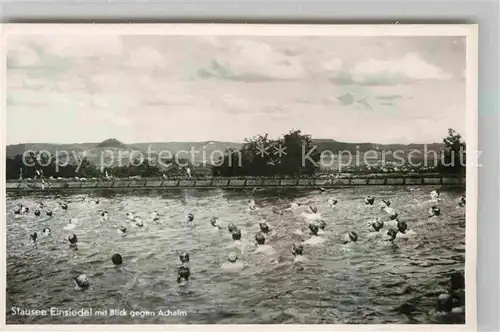 AK / Ansichtskarte Tuebingen Stausee Einsiedel Achalm Kat. Tuebingen