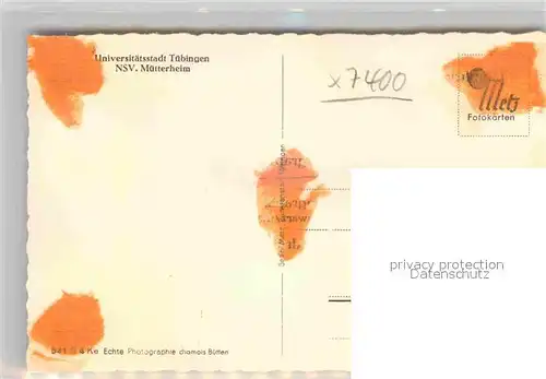AK / Ansichtskarte Tuebingen NSV Muetterheim Kat. Tuebingen