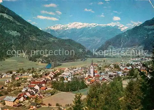 AK / Ansichtskarte Obervellach Kaernten Sommerfrische mit Sonnblickgruppe Alpen Kat. Obervellach