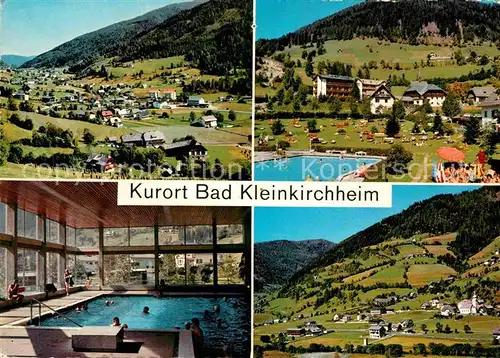 AK / Ansichtskarte Bad Kleinkirchheim Kaernten Ortsansichten Thermalhallenbad Freibad Kat. Bad Kleinkirchheim