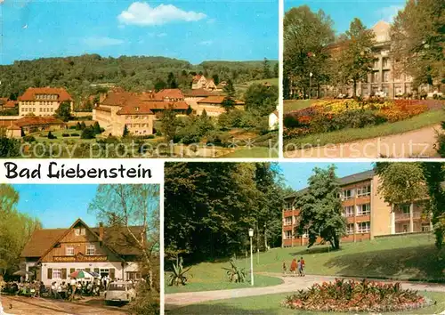 AK / Ansichtskarte Bad Liebenstein Heinrich Mann Sanatorium Kurhaus Hubertushof Therapiegebaeude Kat. Bad Liebenstein