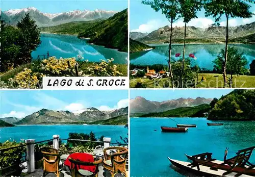 AK / Ansichtskarte Croce di Sasso See Boote Panorama Kat. Croce di Sasso