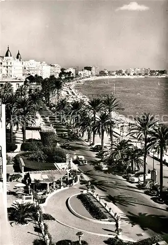 AK / Ansichtskarte Cannes Alpes Maritimes Promenade de la Croisette Kat. Cannes