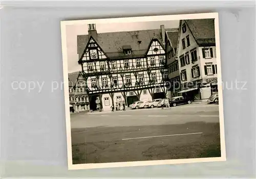 AK / Ansichtskarte Bad Urach Markt Kat. Bad Urach