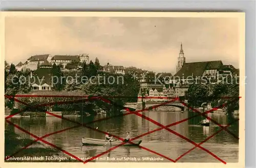 AK / Ansichtskarte Tuebingen Schloss Stiftskirche  Kat. Tuebingen