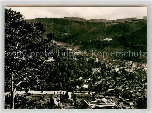 AK / Ansichtskarte Bad Urach Panorama mit Haus auf der Alb Kat. Bad Urach