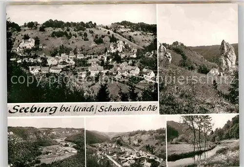 AK / Ansichtskarte Seeburg Bad Urach Teilansicht Panorama Felsen Kat. Bad Urach