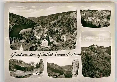 AK / Ansichtskarte Seeburg Bad Urach Panorama Seeburgtal Schloss  Kat. Bad Urach