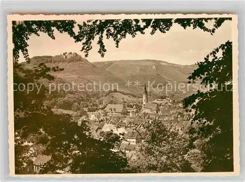 AK / Ansichtskarte Bad Urach Gesamtansicht Ruine Hohenurach  Kat. Bad Urach