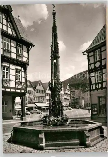 AK / Ansichtskarte Bad Urach Marktbrunnen Rathaus Kat. Bad Urach