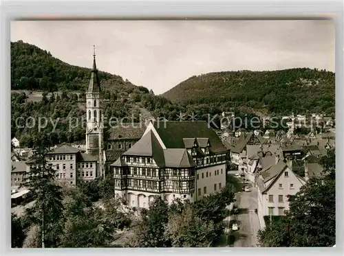 AK / Ansichtskarte Bad Urach Schloss und Kirche Kat. Bad Urach