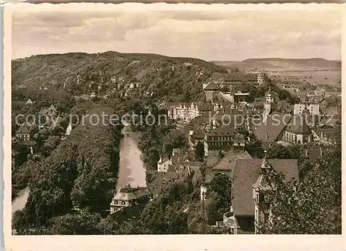 AK / Ansichtskarte Tuebingen Blick von Osten Kat. Tuebingen