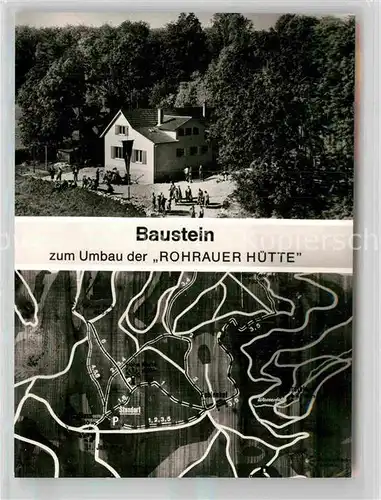AK / Ansichtskarte Urach Bad Naturfreundehaus Rohrauer Huette Baustein Kat. Bad Urach