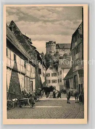 AK / Ansichtskarte Tuebingen Altstadt Schmied Kat. Tuebingen