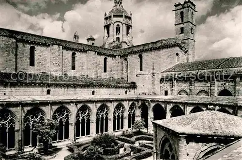 AK / Ansichtskarte Tarragona Cantes Creus Claustro y torres Kloster Kat. Costa Dorada Spanien