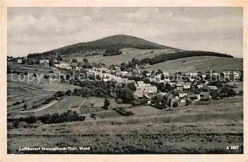 AK / Ansichtskarte Meuselbach Schwarzmuehle Panorama Kat. Meuselbach Schwarzmuehle