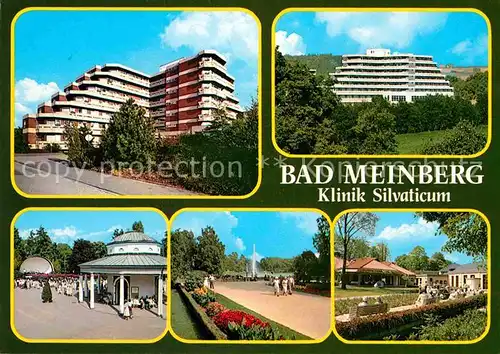 AK / Ansichtskarte Meinberg Bad Klinik Silvaticum Wandelhalle Kurkliniken Kat. Horn Bad Meinberg