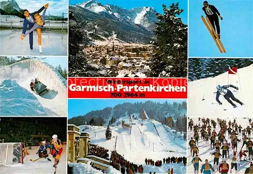 AK / Ansichtskarte Garmisch Partenkirchen Wintersport Kat. Garmisch Partenkirchen