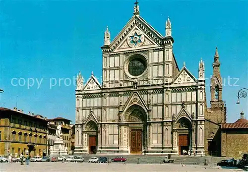 AK / Ansichtskarte Firenze Toscana Piazza Chiesa di Santa Croce Kat. Firenze