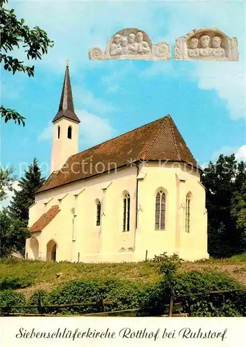 AK / Ansichtskarte Rotthof Siebenschlaeferkirche Kat. Ruhstorf a.d.Rott