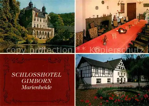 AK / Ansichtskarte Marienheide Schlosshotel Gimborn Kat. Marienheide