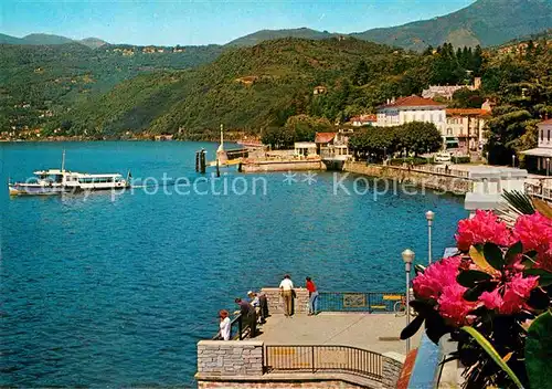 AK / Ansichtskarte Luino Lago Maggiore Faehrhafen  Kat. Lago Maggiore