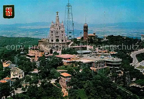 AK / Ansichtskarte Barcelona Cataluna Fliegeraufnahme Kathedrale Kat. Barcelona