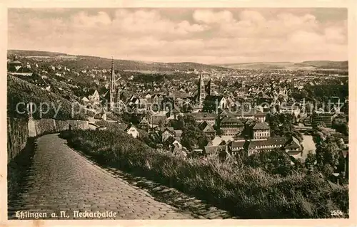 AK / Ansichtskarte Esslingen Neckar Neckarhalde Panorama Kat. Esslingen am Neckar