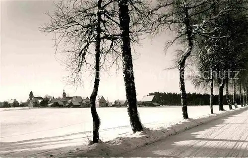 AK / Ansichtskarte Schoemberg Schwarzwald Winterpanorama Kat. Schoemberg