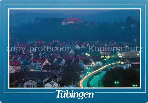 AK / Ansichtskarte Tuebingen Weststadt mit Schloss Hohentuebingen Kat. Tuebingen