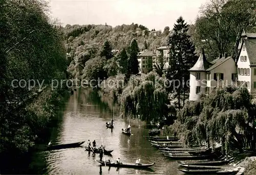 AK / Ansichtskarte Tuebingen Neckar Hoelderlinturm