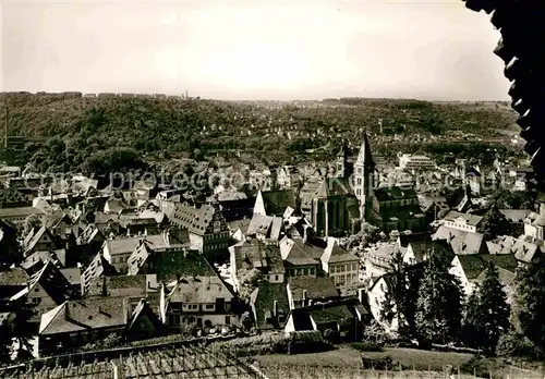 AK / Ansichtskarte Esslingen Neckar Blick von der Bur Kat. Esslingen am Neckar