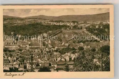 AK / Ansichtskarte Esslingen Neckar Stadtblick Kat. Esslingen am Neckar