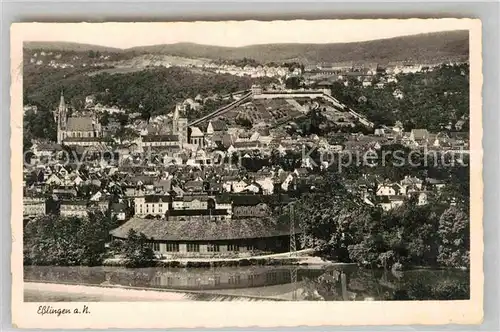 AK / Ansichtskarte Esslingen Neckar Panorama Kat. Esslingen am Neckar