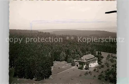 AK / Ansichtskarte Lossburg Sanatorium Hohenrodt Fliegeraufnahme Kat. Lossburg