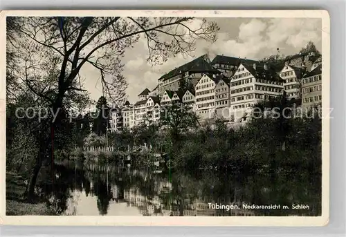 AK / Ansichtskarte Tuebingen Neckar Schloss