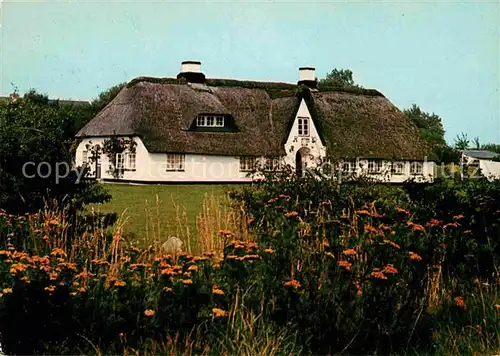 AK / Ansichtskarte Westerland Sylt Friesenhaus Reetdachhaus Kat. Westerland