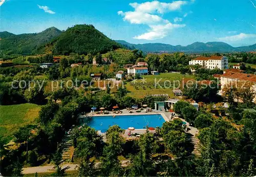 AK / Ansichtskarte Montegrotto Terme Hotel Petrarca Touring Colli Euganei Thermalschwimmbad Kat. 