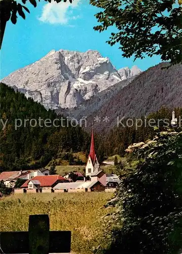 AK / Ansichtskarte Koetschach Mauthen Kaernten Sommerfrische mit Polinik Cellon und Kellerwand Karnische Alpen Kat. Koetschach Mauthen